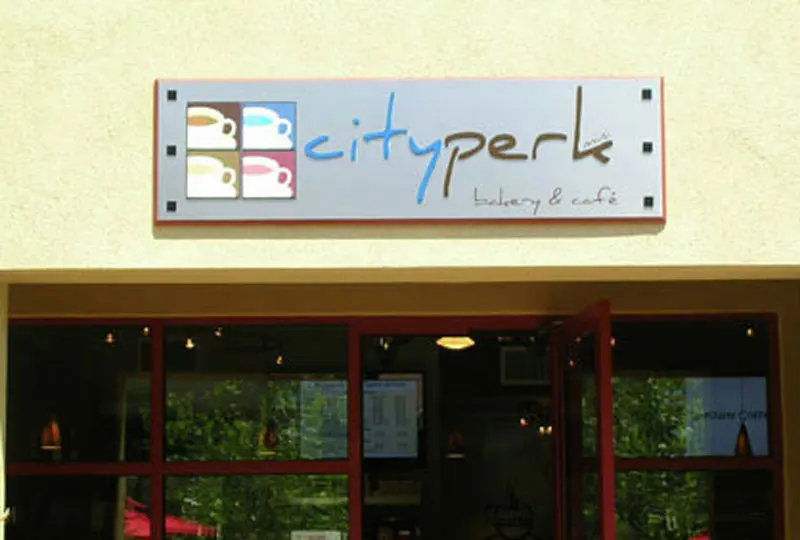 City Perk Sign