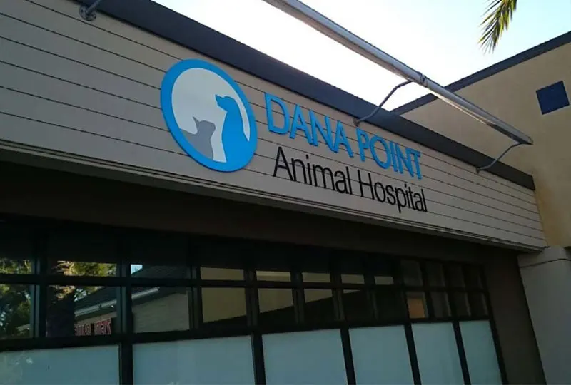 FCO Acrylic Non-Illuminated Sign for Dana Point Animal Hospital