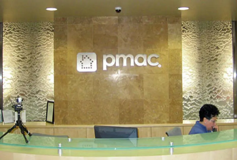 PMAC Hallway Sign