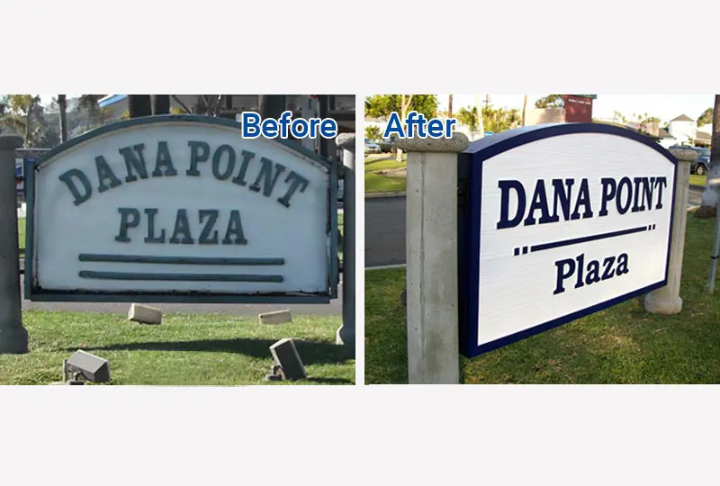 Dana Point Plaza Sign