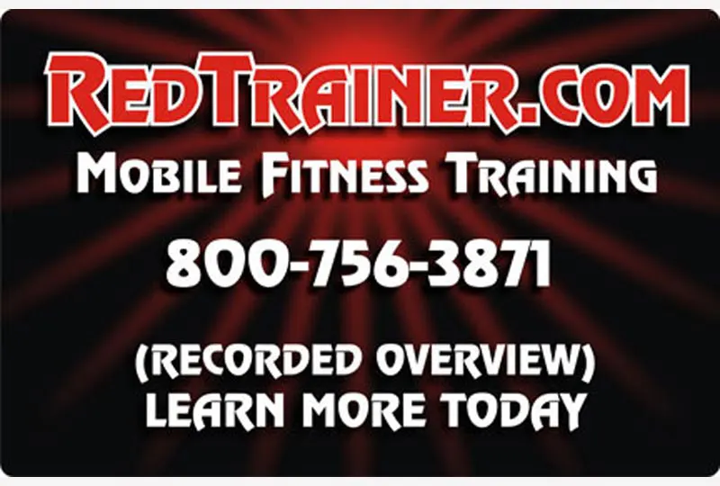 Red Trainer Magnetic Sign