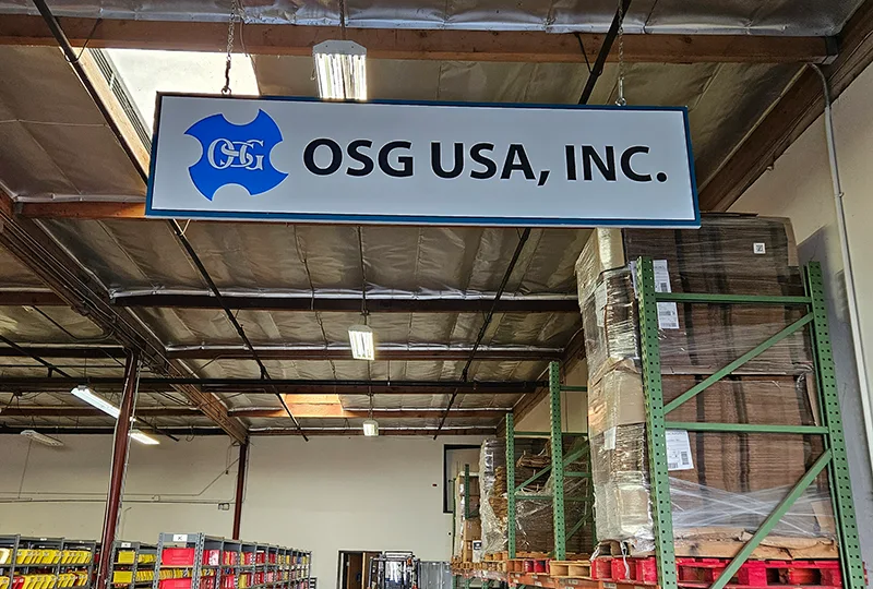 Rebranded Sign for OSG USA Inc. in Placentia, CA